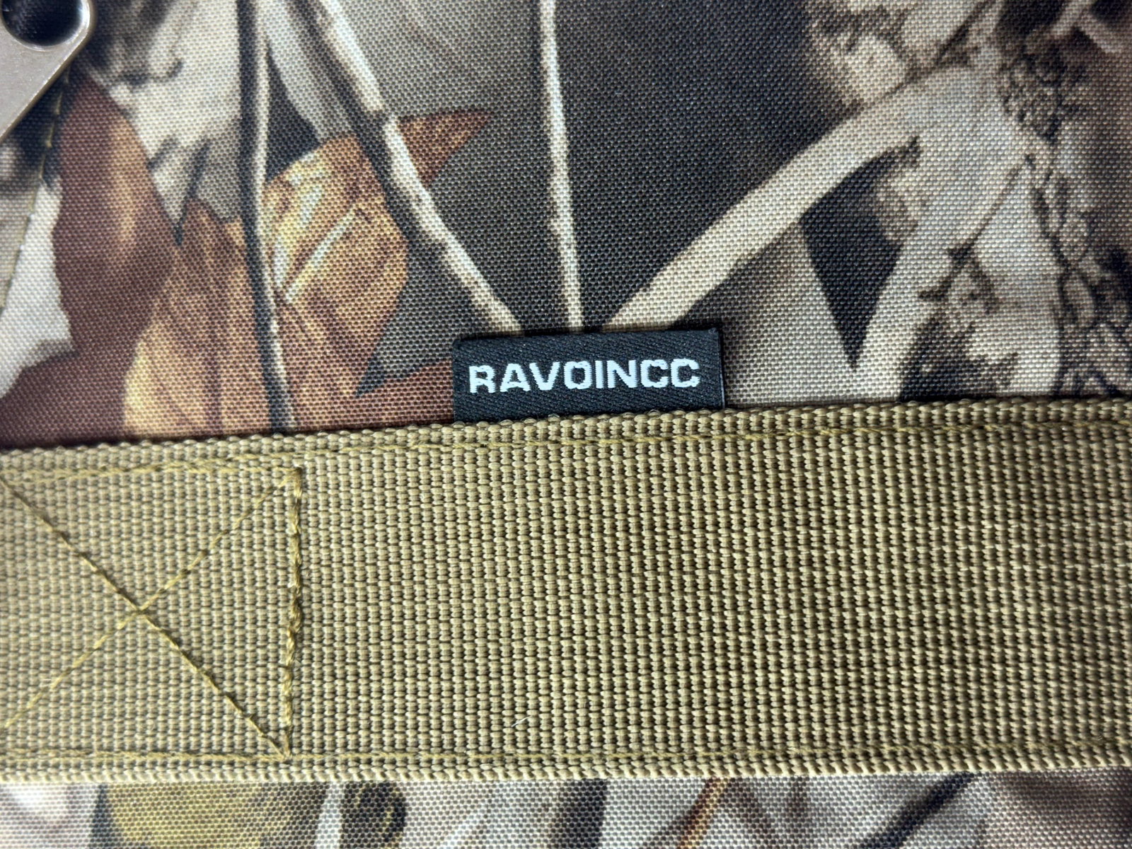 Nice Ravoincc 46” Camouflage Padded Rifle Soft Case w/ Browning Leather Rifle Sling - 5