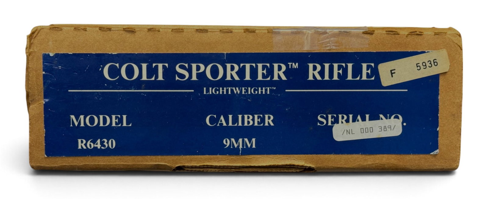 First Year PREBAN 1992 NIB Colt Sporter Lightweight R6430 BLUE LABEL 9mm Semi-Automatic Carbine - 5