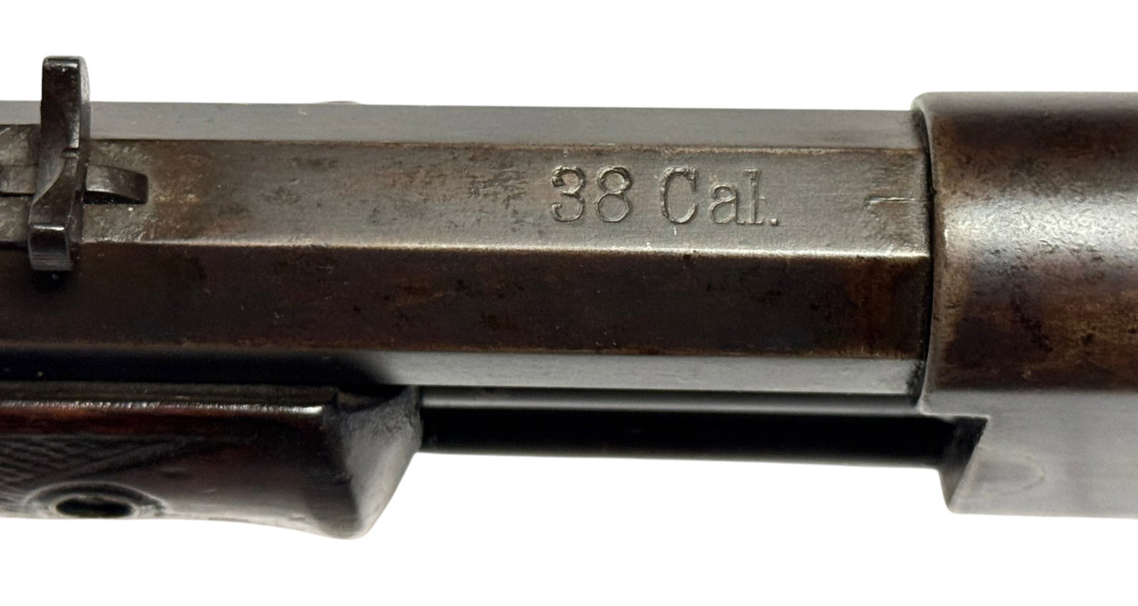 Early Antique 1891 Colt Lightning Medium Frame .38 CLMR Slide Action Rifle - 15