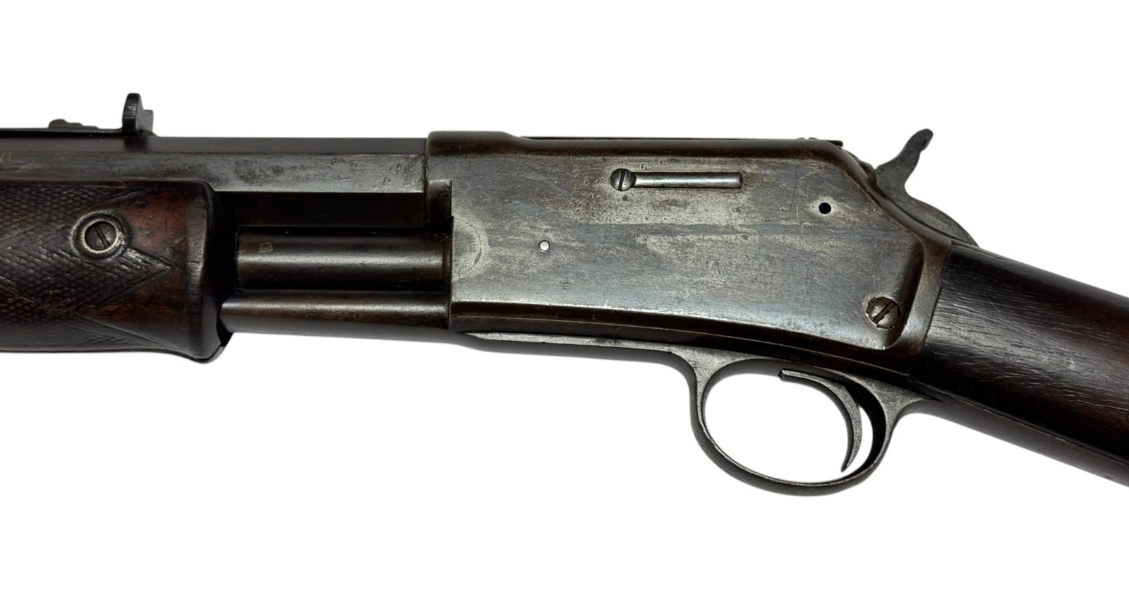 Early Antique 1891 Colt Lightning Medium Frame .38 CLMR Slide Action Rifle - 20