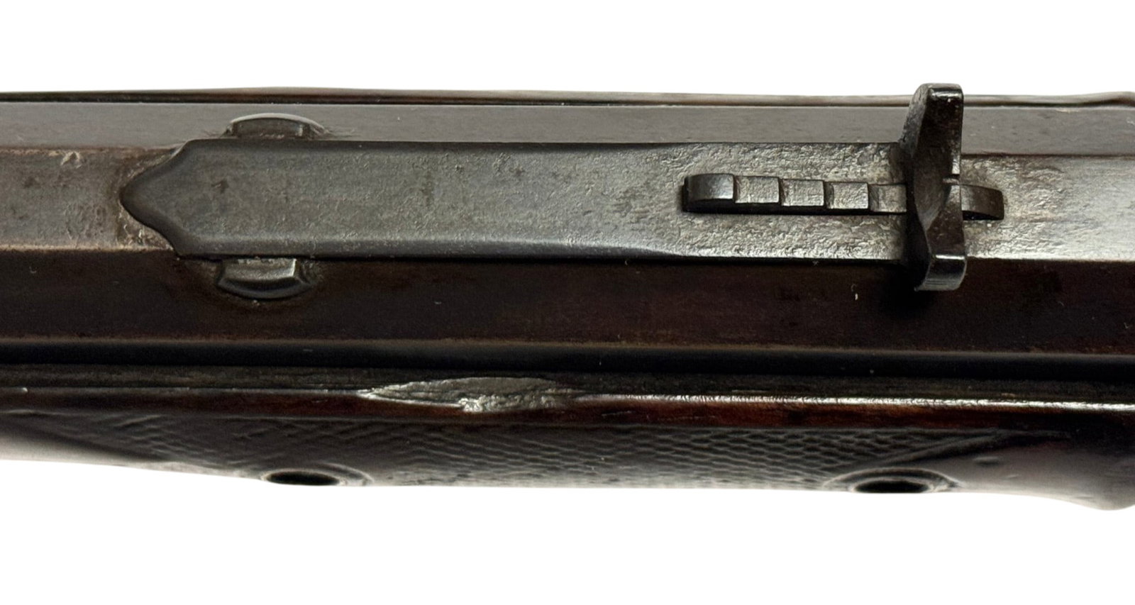 Early Antique 1891 Colt Lightning Medium Frame .38 CLMR Slide Action Rifle - 3