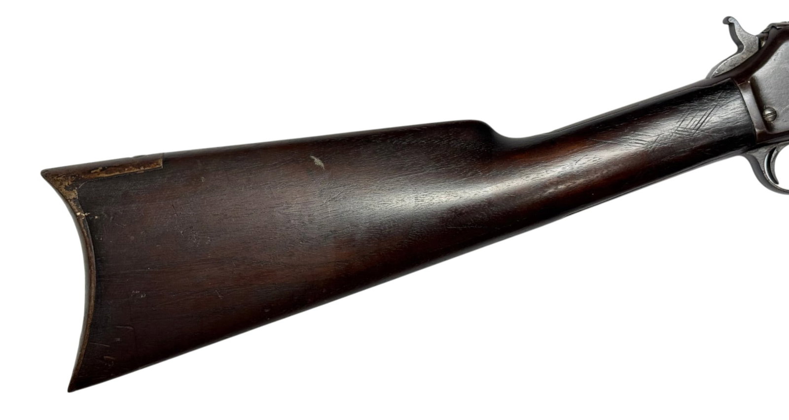 Early Antique 1891 Colt Lightning Medium Frame .38 CLMR Slide Action Rifle - 6