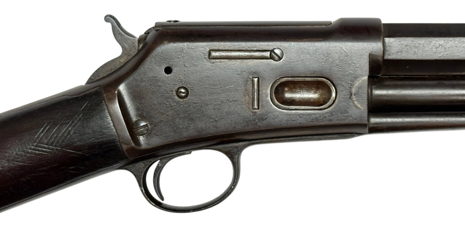 Early Antique 1891 Colt Lightning Medium Frame .38 CLMR Slide Action Rifle - 8
