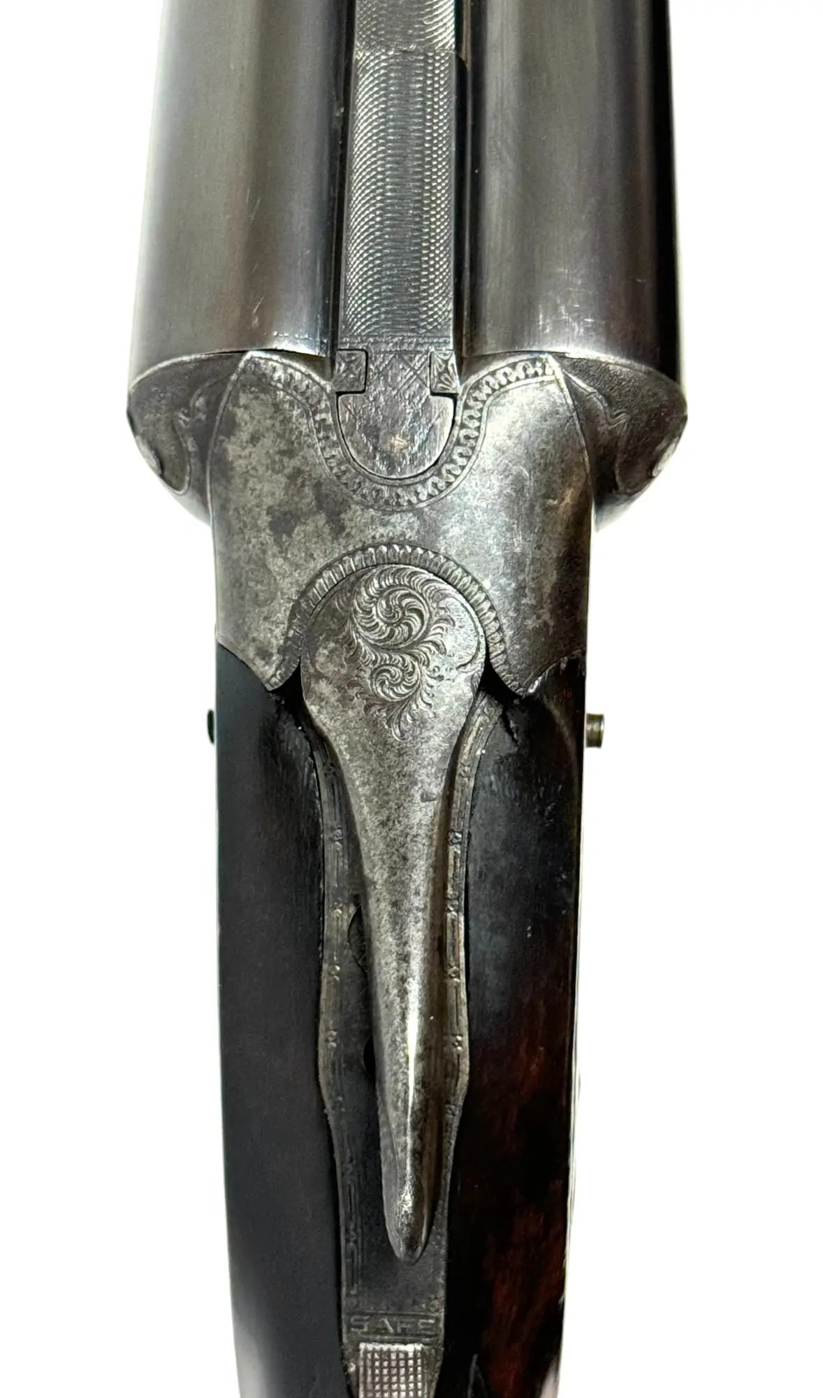Exceptional Antique 1892 Engraved Lefever Arms Co. 12 GA. "C Grade" Sidelock SXS Hammerless Shotgun - 5