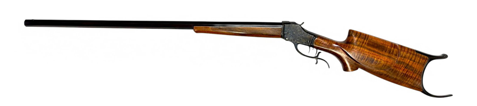Excellent MINT Meacham .32-40 WIN. High Wall Schuetzen Falling Block Rifle - 2
