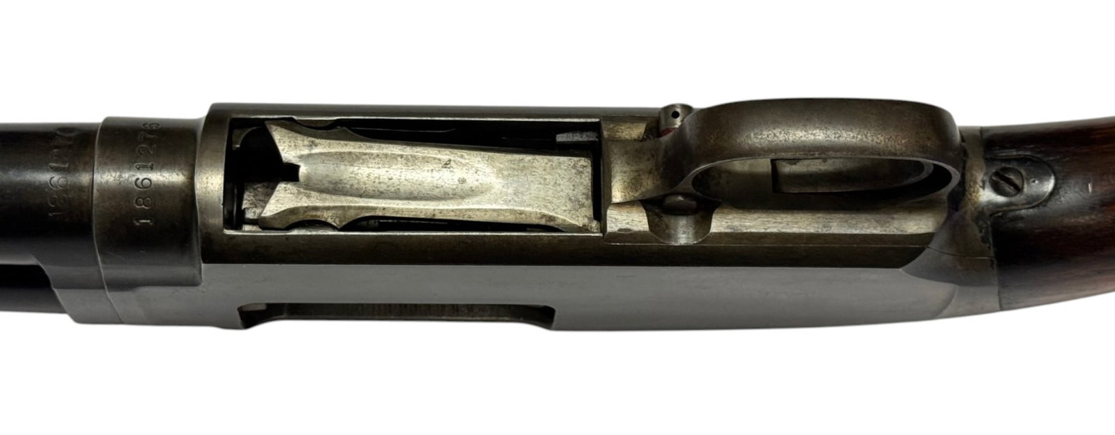1961 Winchester Model 12 Slamfire Pump Action 12 GA. Shotgun w/ Beautiful Wood - 11