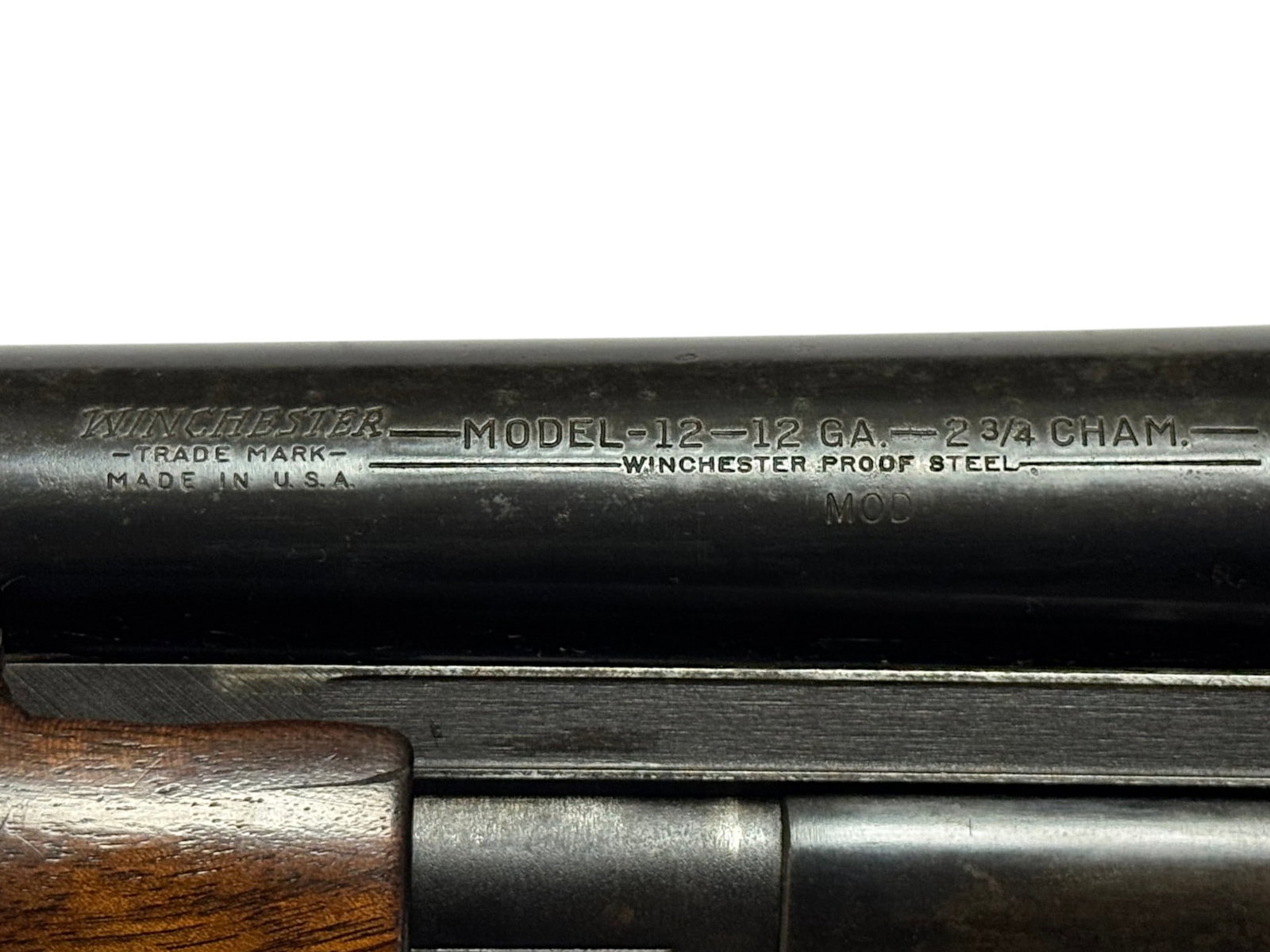 1961 Winchester Model 12 Slamfire Pump Action 12 GA. Shotgun w/ Beautiful Wood - 3