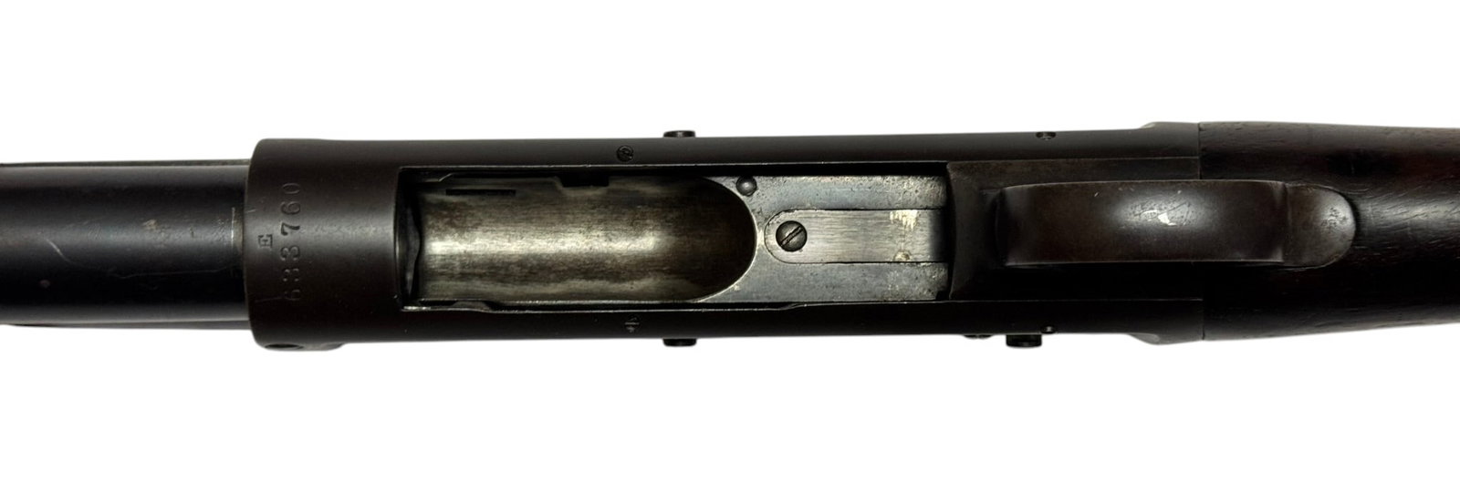1916 Winchester 1897 Solid Frame Slamfire Pump Action 12 GA. Shotgun - 13