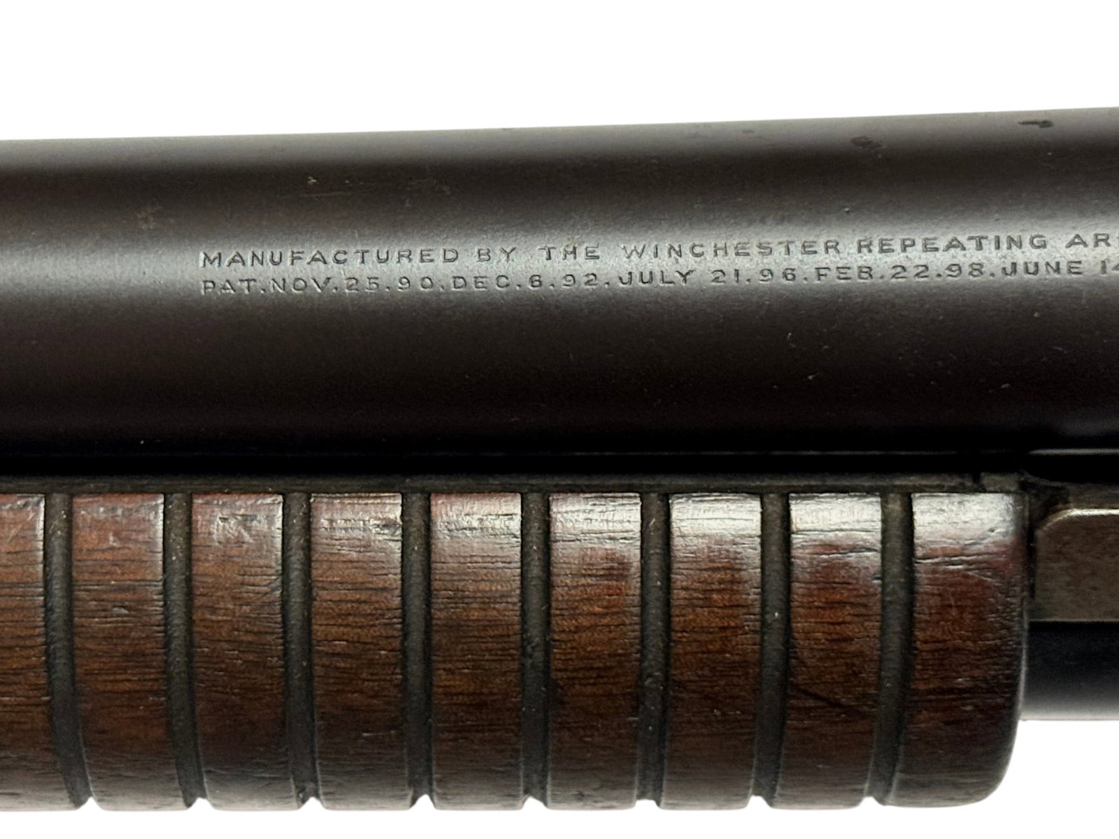 1916 Winchester 1897 Solid Frame Slamfire Pump Action 12 GA. Shotgun - 3