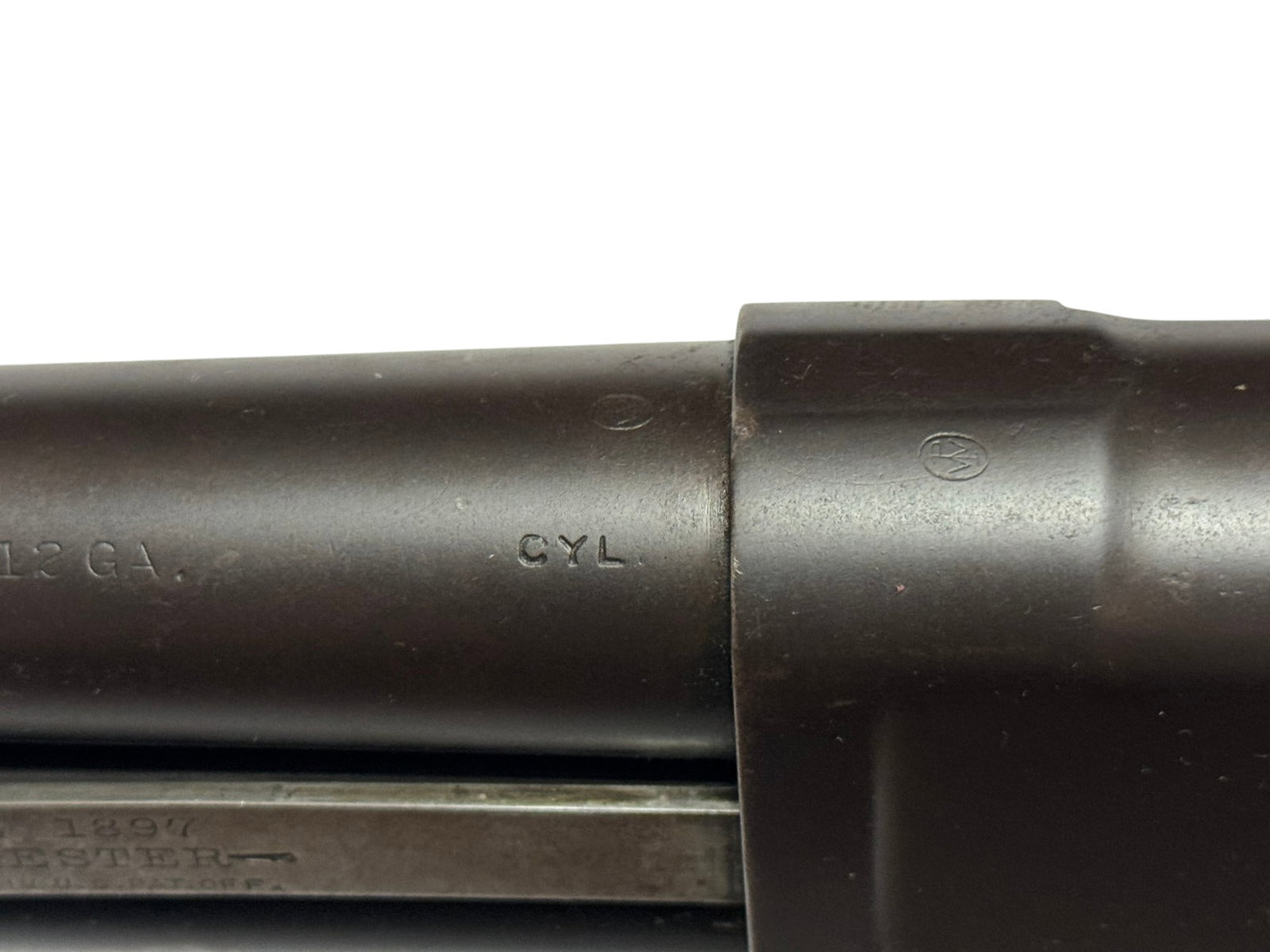 1916 Winchester 1897 Solid Frame Slamfire Pump Action 12 GA. Shotgun - 5