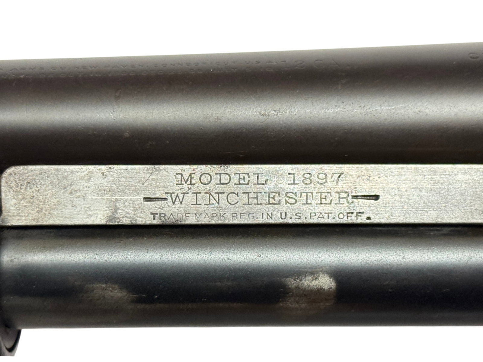 1916 Winchester 1897 Solid Frame Slamfire Pump Action 12 GA. Shotgun - 6
