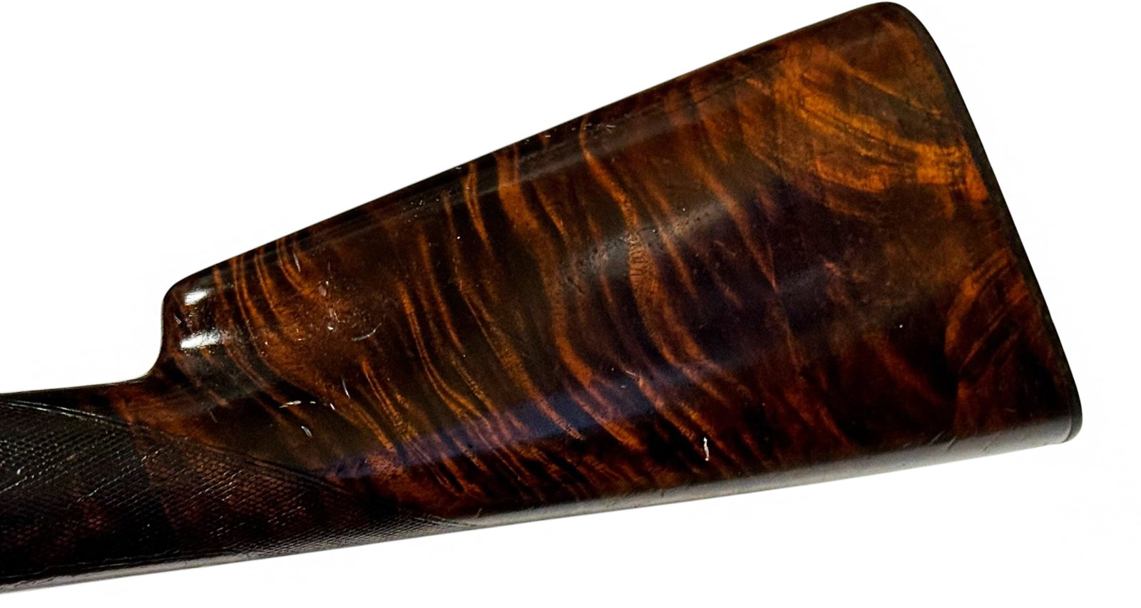 Lettered 1902 Winchester Model 1897 12 GA. Black Diamond Deluxe "TRAP GUN" Pump Action Shotgun - 9