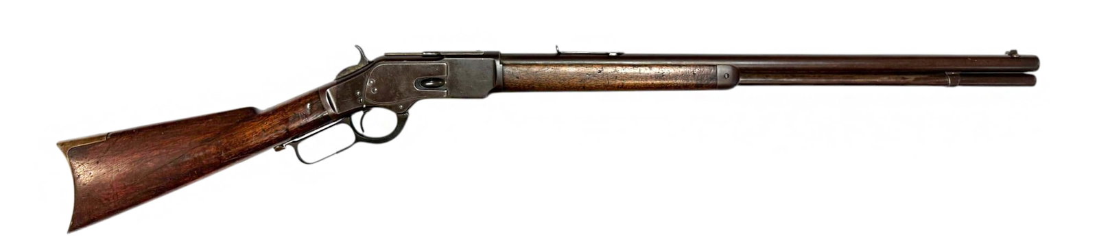 Antique 1881 Winchester Model 1873 .44-40 WCF Lever Action Rifle - 2