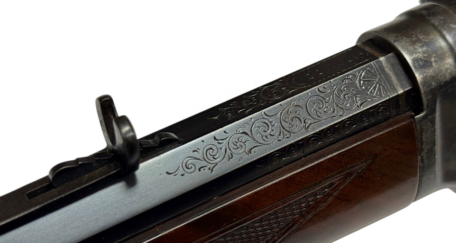Exceptionally Fine Antique 1883 Winchester Model 1873 .32 WCF Lever Action Rifle w/ Letter - 16