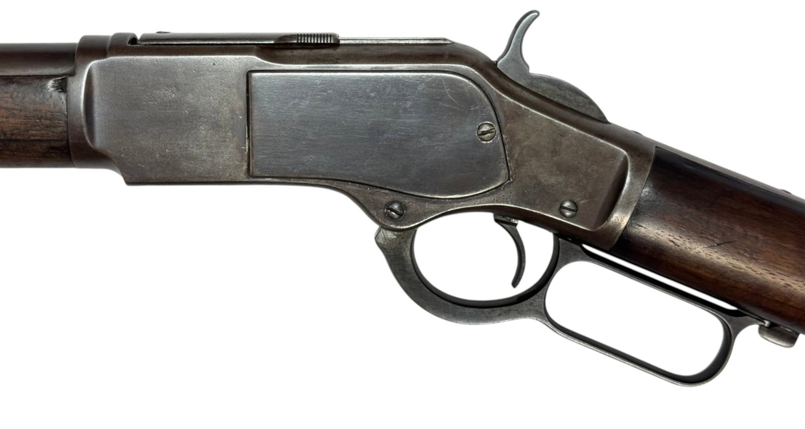 Antique 1888 Winchester Model 1873 .32 WCF Lever Action Rifle - 9