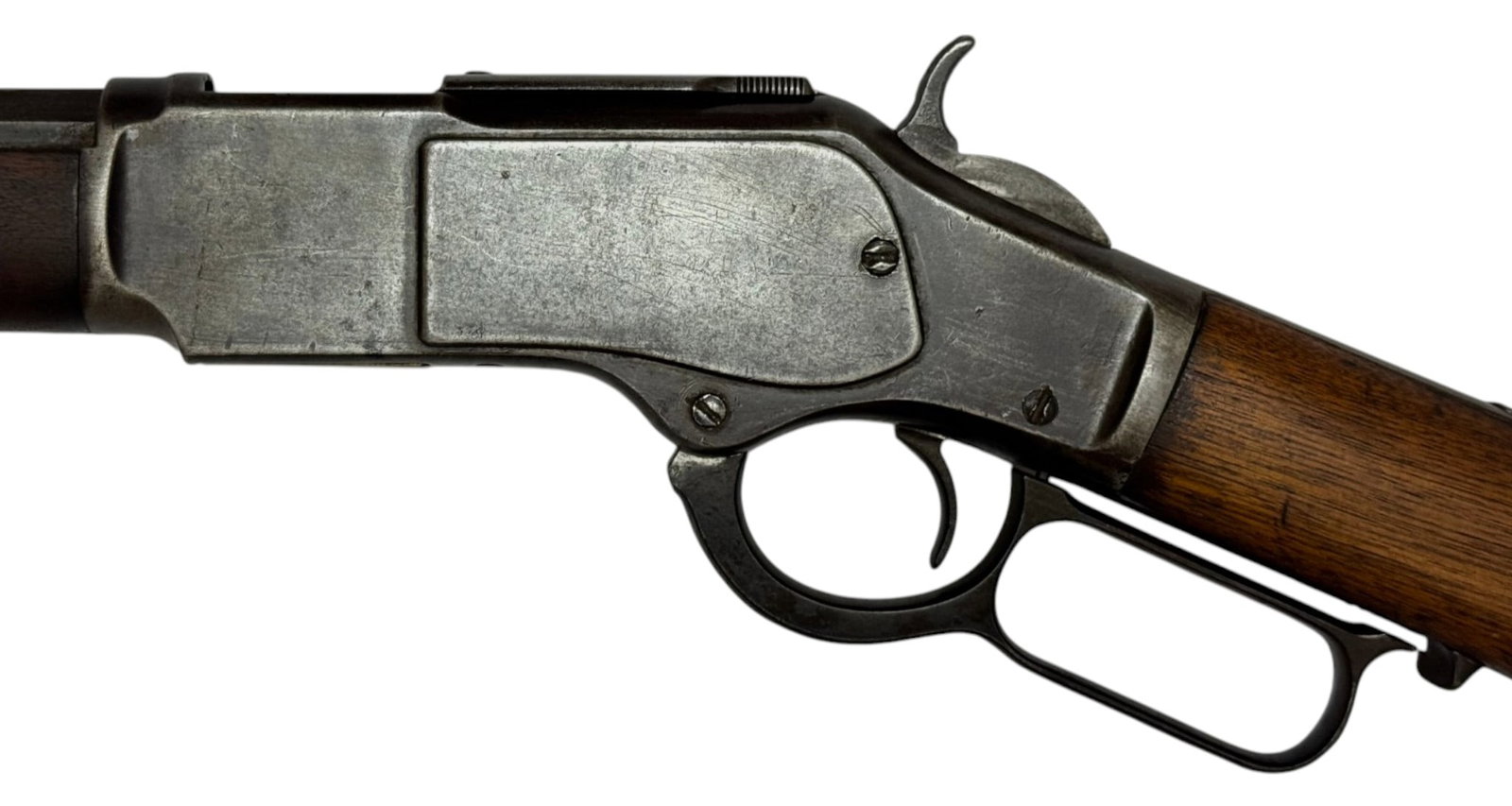 Antique 1895 Winchester Model 1873 .32 WCF Lever Action Rifle - 10