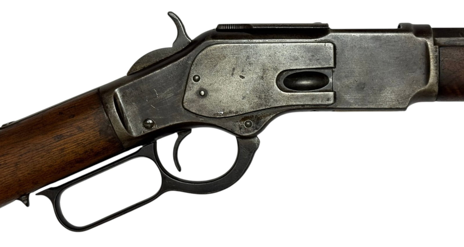Antique 1895 Winchester Model 1873 .32 WCF Lever Action Rifle - 14