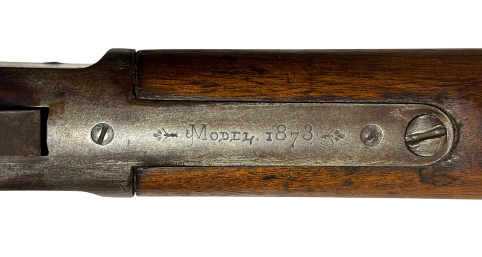 Antique 1895 Winchester Model 1873 .32 WCF Lever Action Rifle - 3