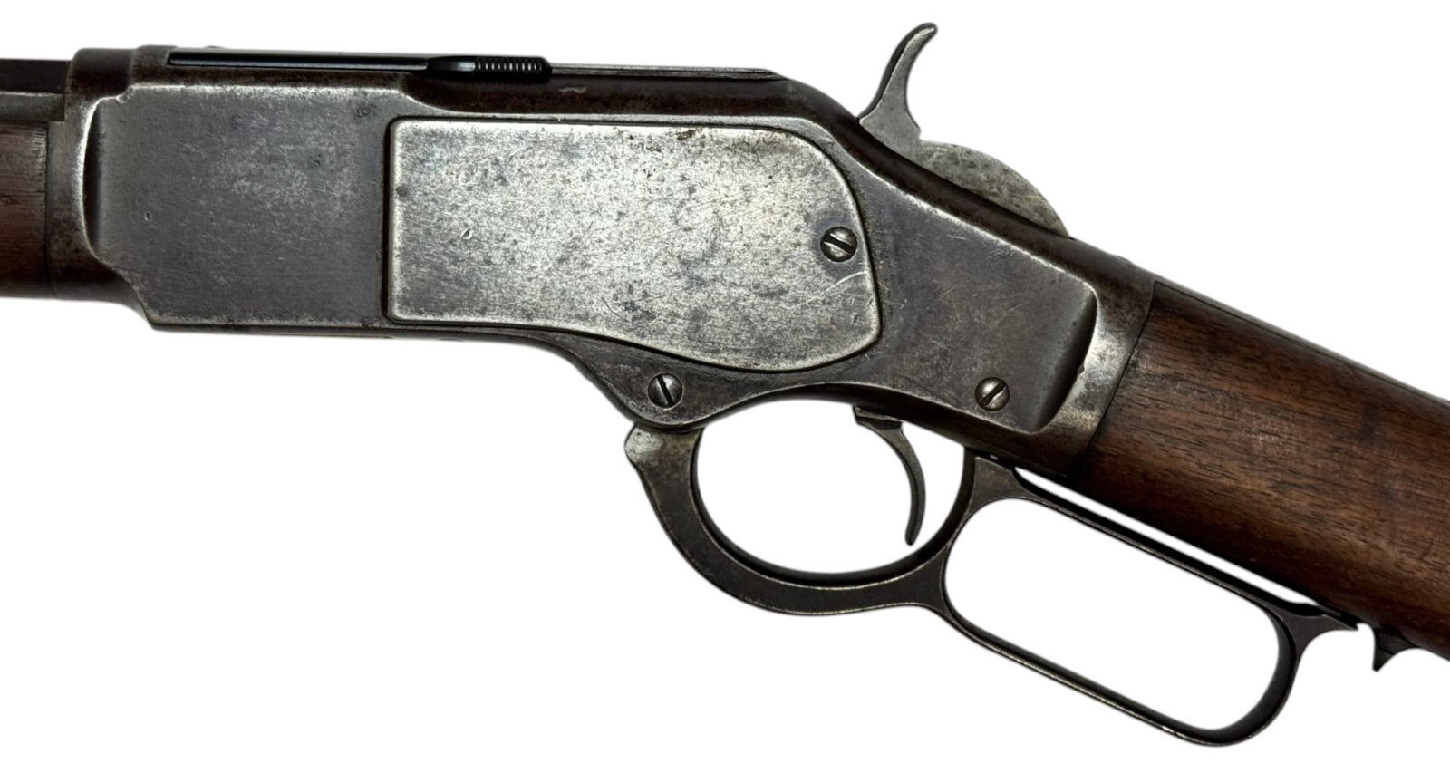 Antique 1897 Winchester Model 1873 .32 WCF Lever Action Rifle - 10