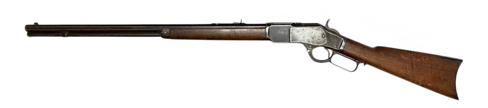 Antique 1897 Winchester Model 1873 .32 WCF Lever Action Rifle - 2