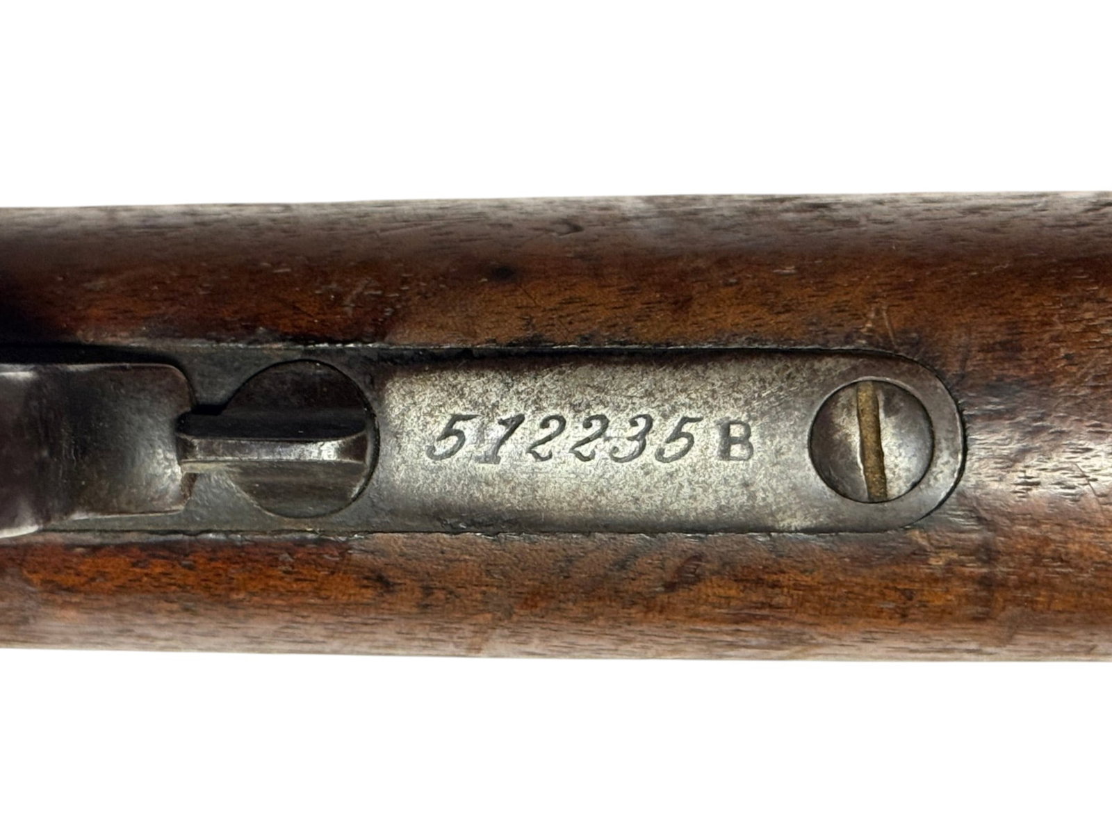 Antique 1897 Winchester Model 1873 .32 WCF Lever Action Rifle - 4