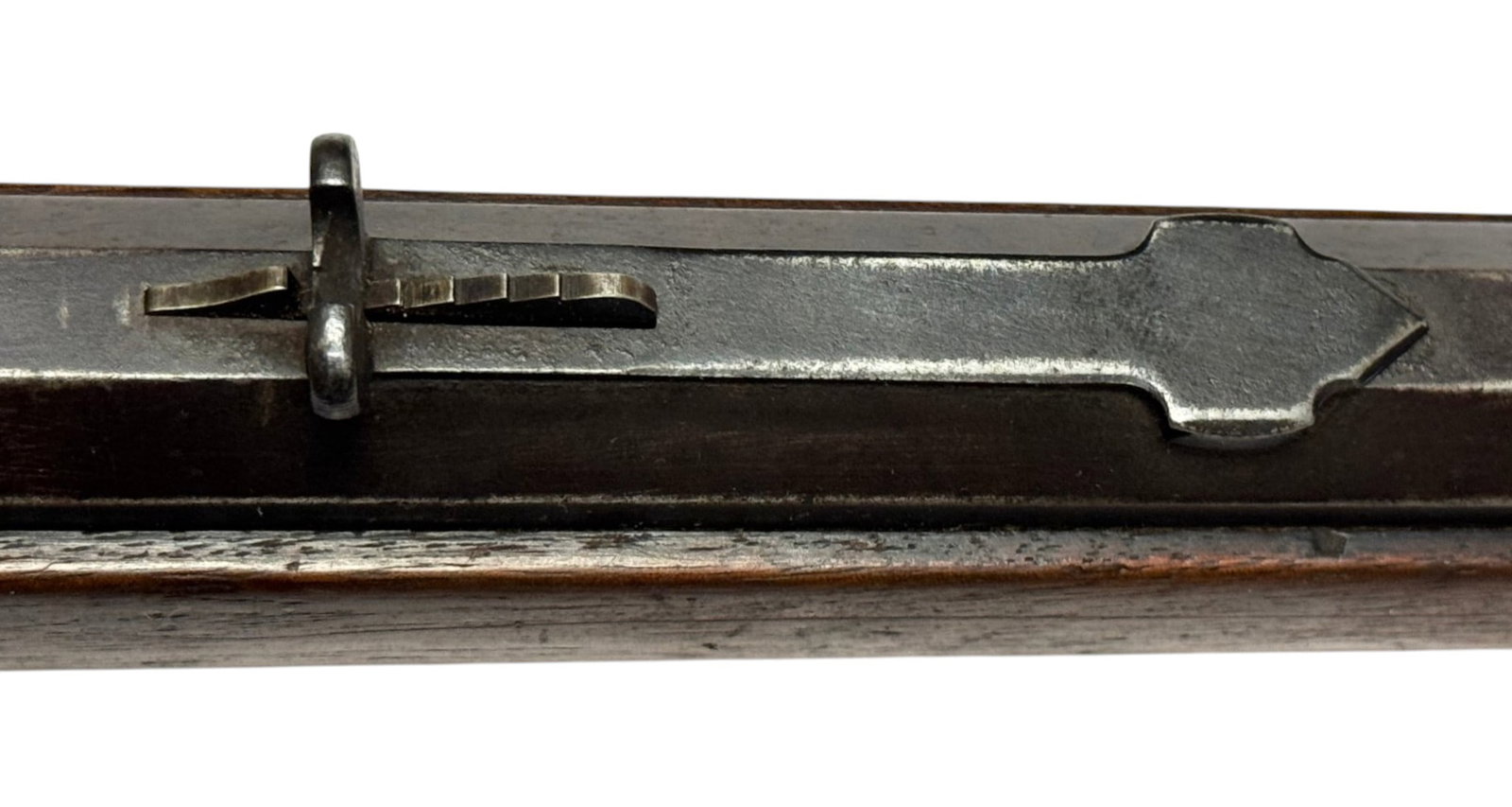 Antique 1897 Winchester Model 1873 .32 WCF Lever Action Rifle - 6