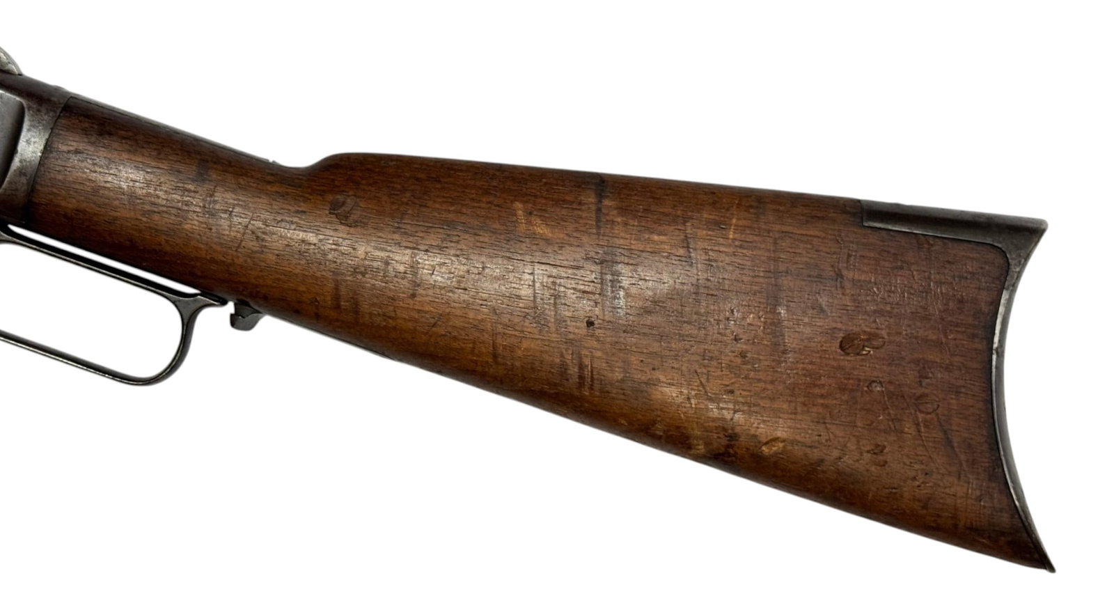 Antique 1897 Winchester Model 1873 .32 WCF Lever Action Rifle - 9