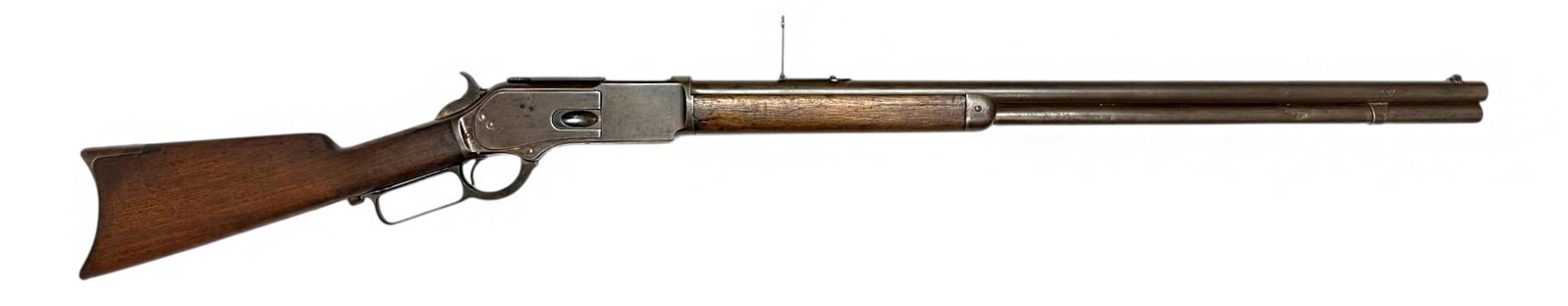 Antique 1882 Winchester Model 1876 .45-75 WCF Lever Action Rifle w/ Letter - 2
