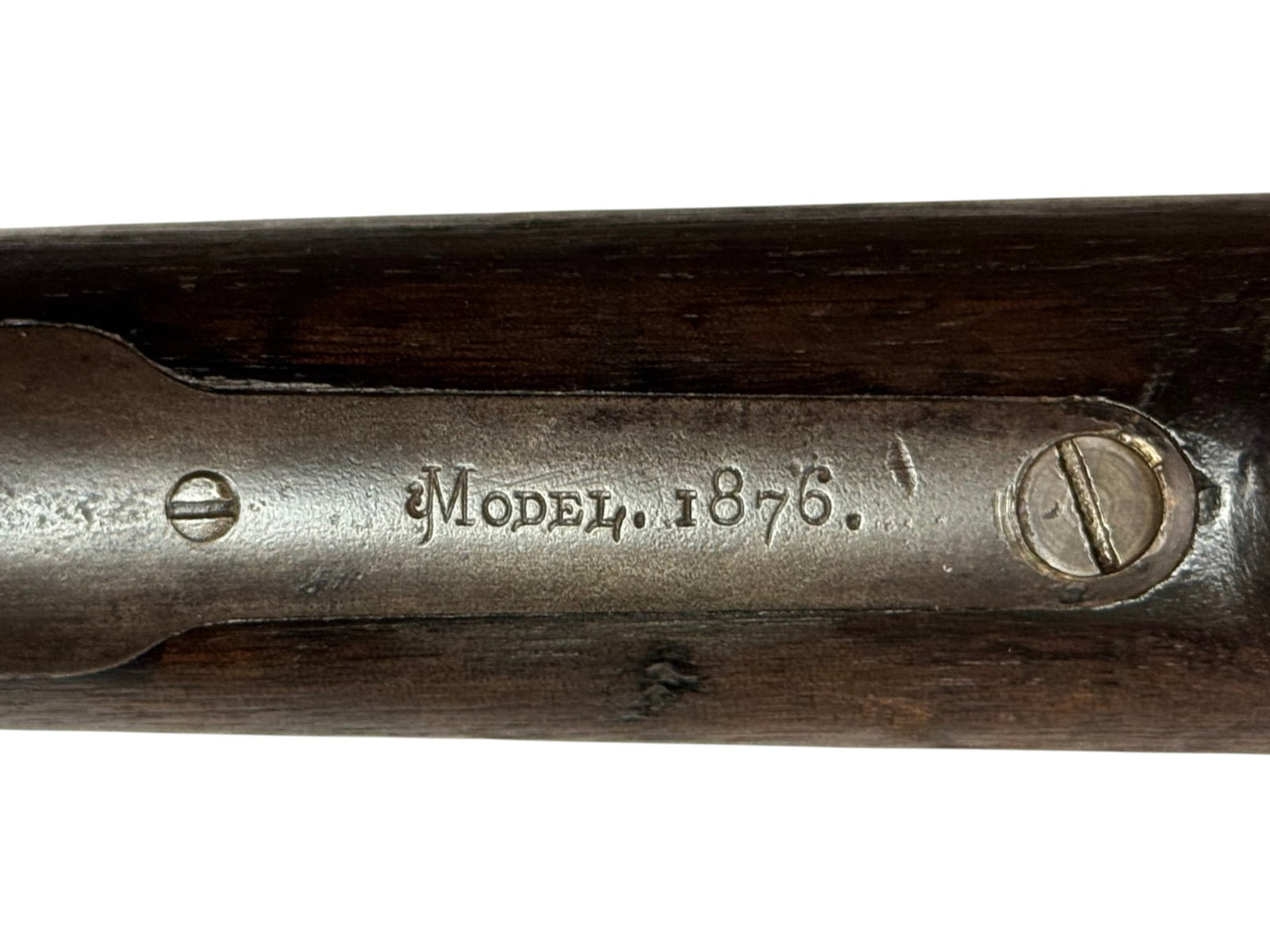 Antique 1882 Winchester Model 1876 .45-75 WCF Lever Action Rifle w/ Letter - 3