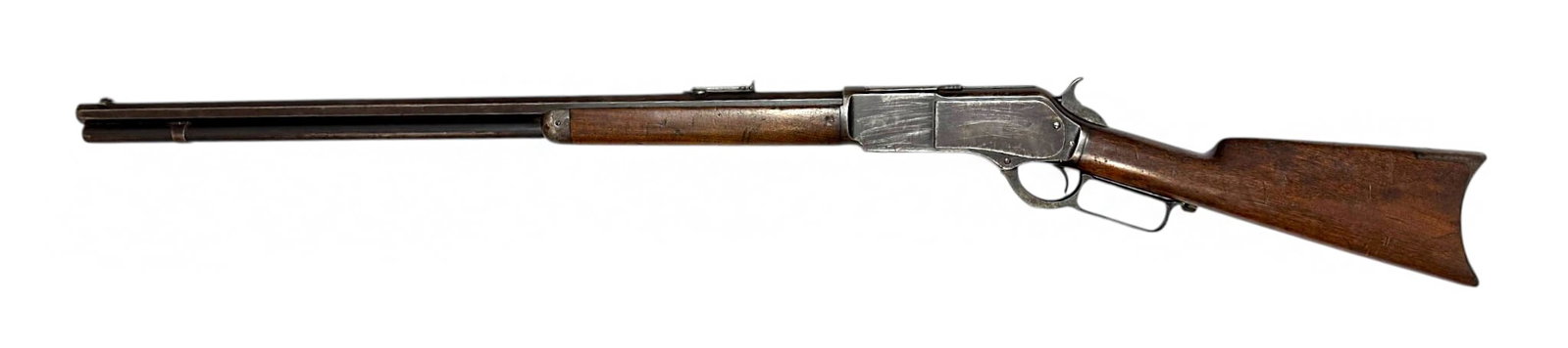 Fine Antique 1882 Winchester Model 1876 .45-60 WCF Lever Action Rifle w/ Letter (1 of 20)