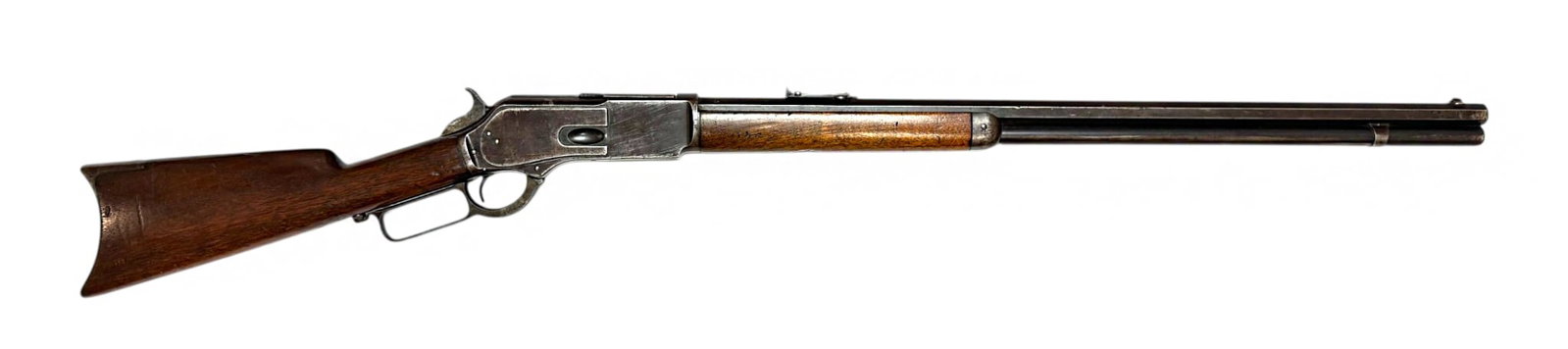 Fine Antique 1882 Winchester Model 1876 .45-60 WCF Lever Action Rifle w/ Letter - 2