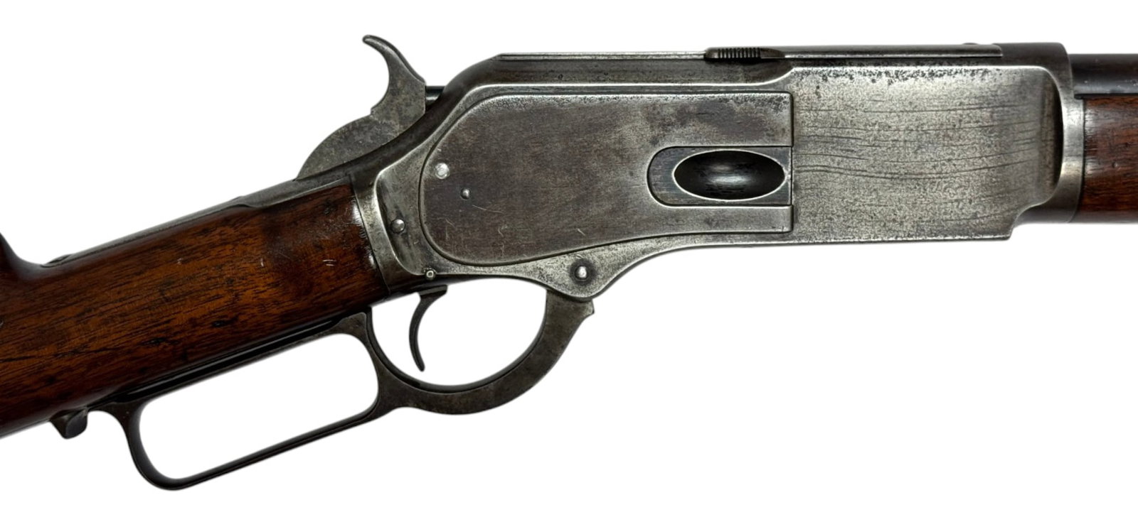 Exceptionally Scarce Antique 1884 Winchester Model 1876 .50 EXPRESS Lever Action Rifle w/ Letter - 19