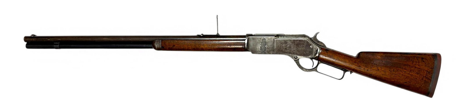 Exceptionally Scarce Antique 1884 Winchester Model 1876 .50 EXPRESS Lever Action Rifle w/ Letter - 3
