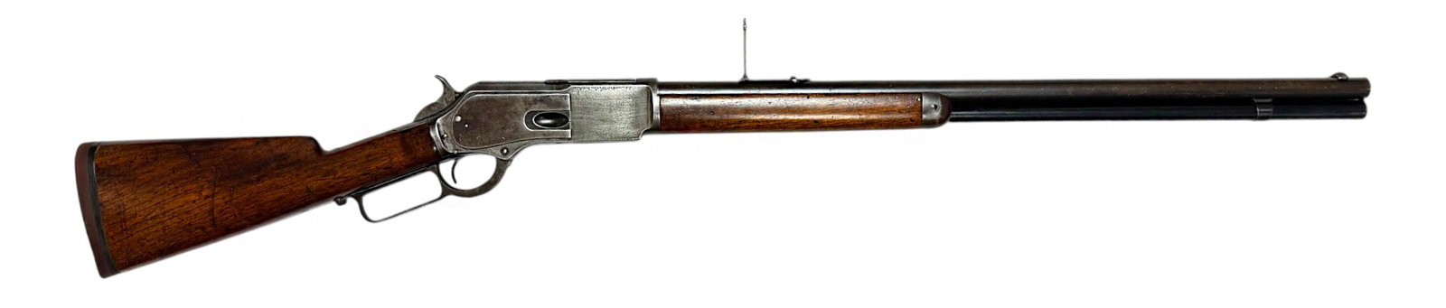 Exceptionally Scarce Antique 1884 Winchester Model 1876 .50 EXPRESS Lever Action Rifle w/ Letter - 4