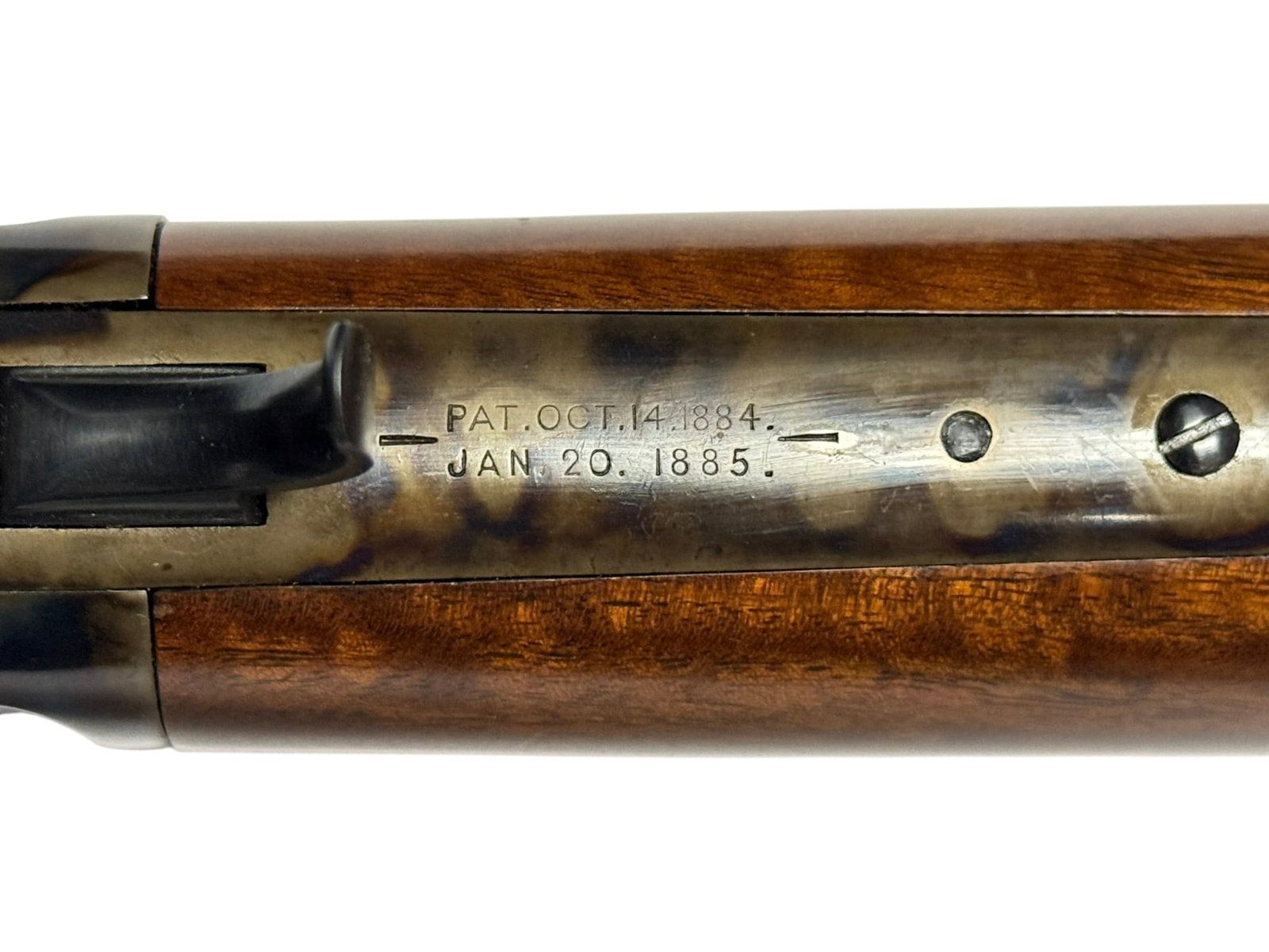 Exquisitely Masterful Antique 1887 Winchester Model 1886 .50 EXPRESS Case-Hardened Lever Rifle - 11