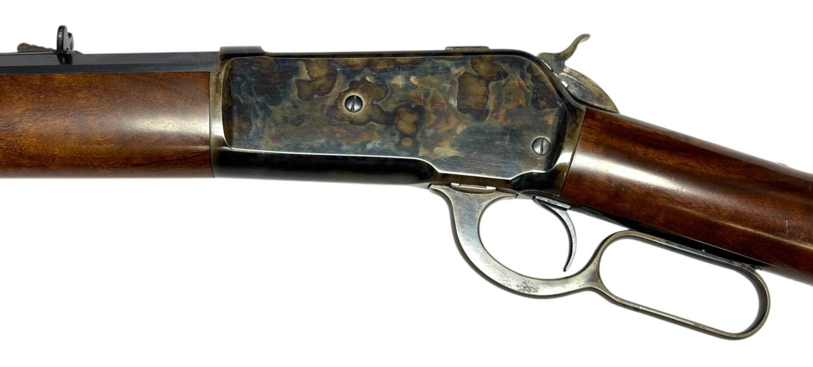 Exquisitely Masterful Antique 1887 Winchester Model 1886 .50 EXPRESS Case-Hardened Lever Rifle - 19