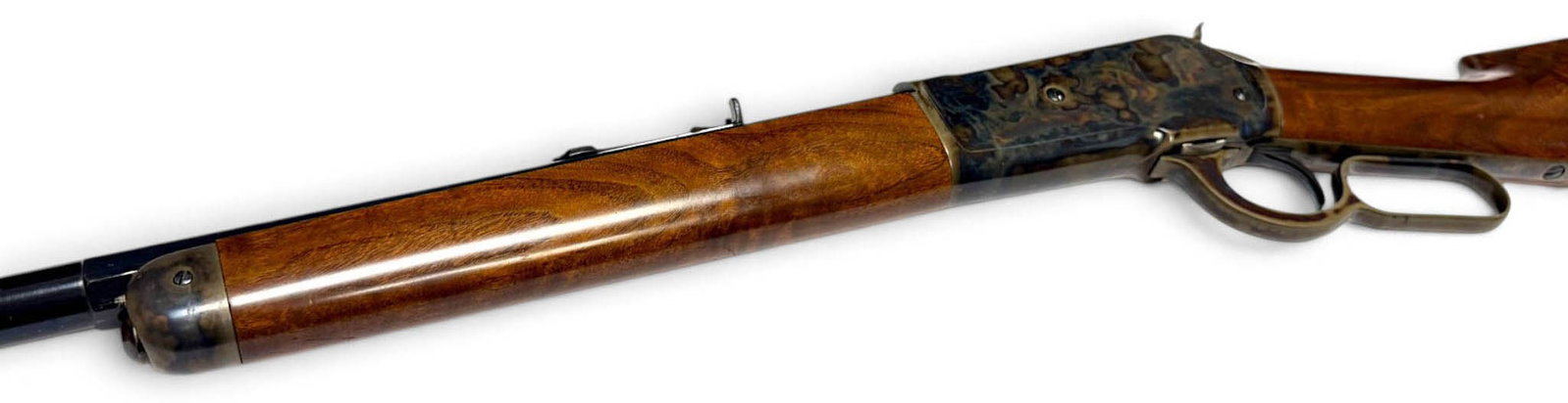 Exquisitely Masterful Antique 1887 Winchester Model 1886 .50 EXPRESS Case-Hardened Lever Rifle - 3