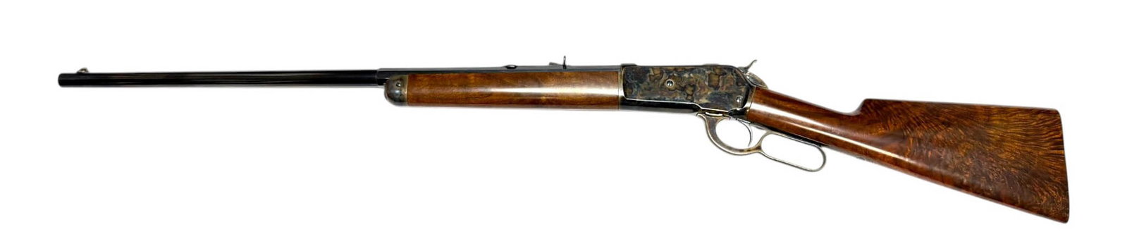Exquisitely Masterful Antique 1887 Winchester Model 1886 .50 EXPRESS Case-Hardened Lever Rifle - 4