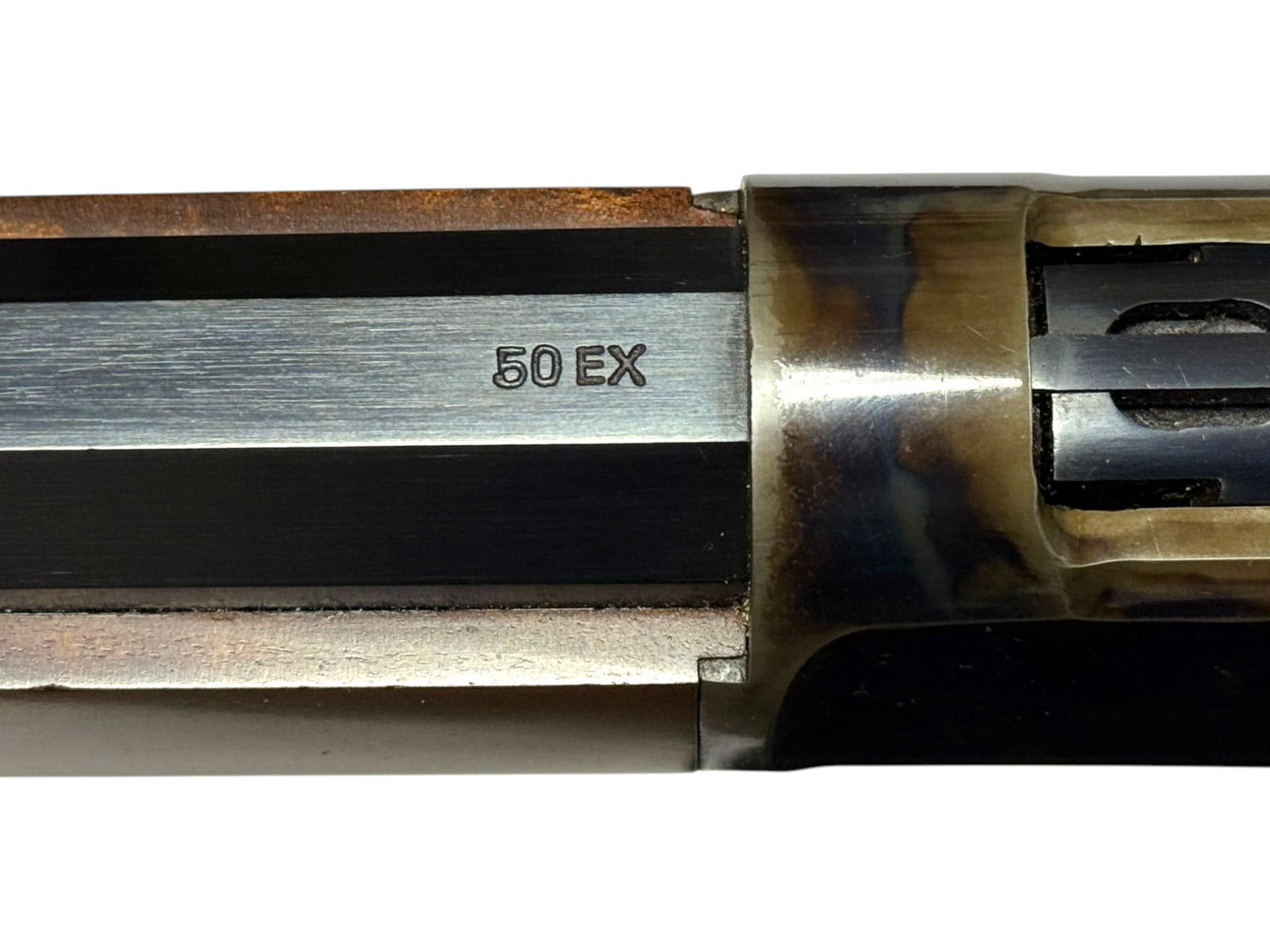 Exquisitely Masterful Antique 1887 Winchester Model 1886 .50 EXPRESS Case-Hardened Lever Rifle - 8