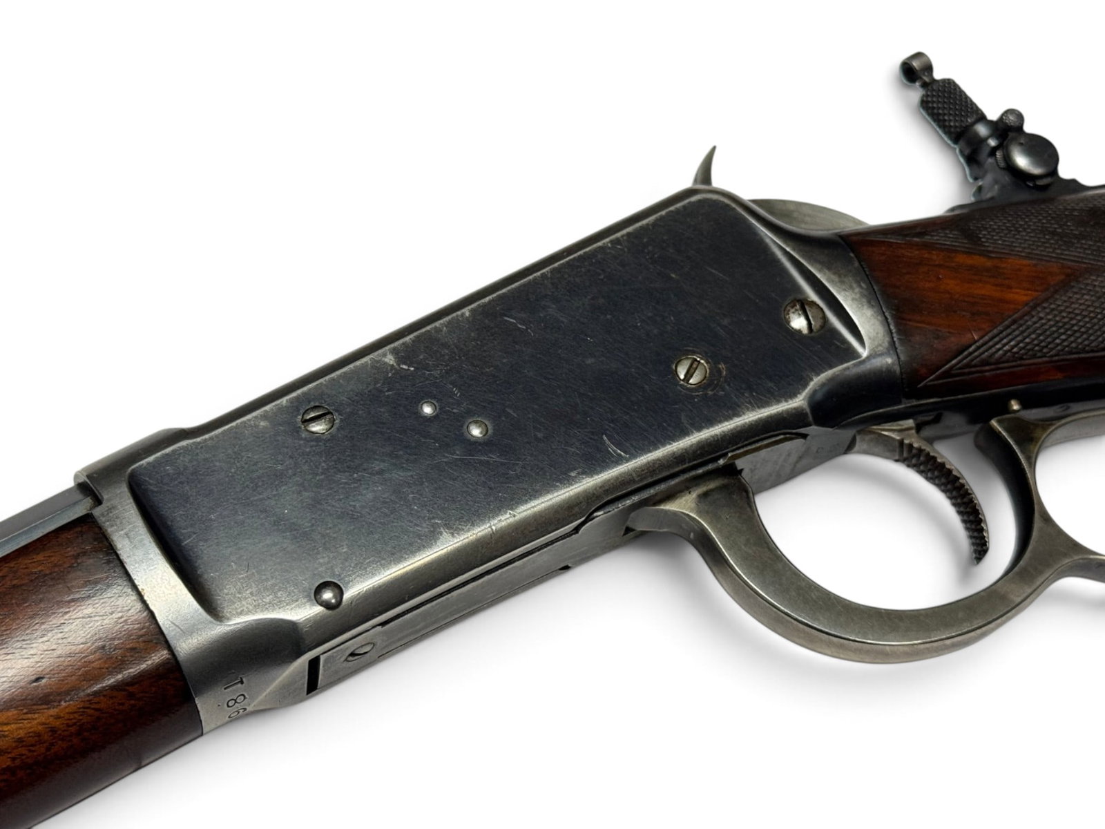 Excellent Special Order Winchester Model 1894 .30 WCF Lever Action Rifle w/ Factory Tang Sight - 12