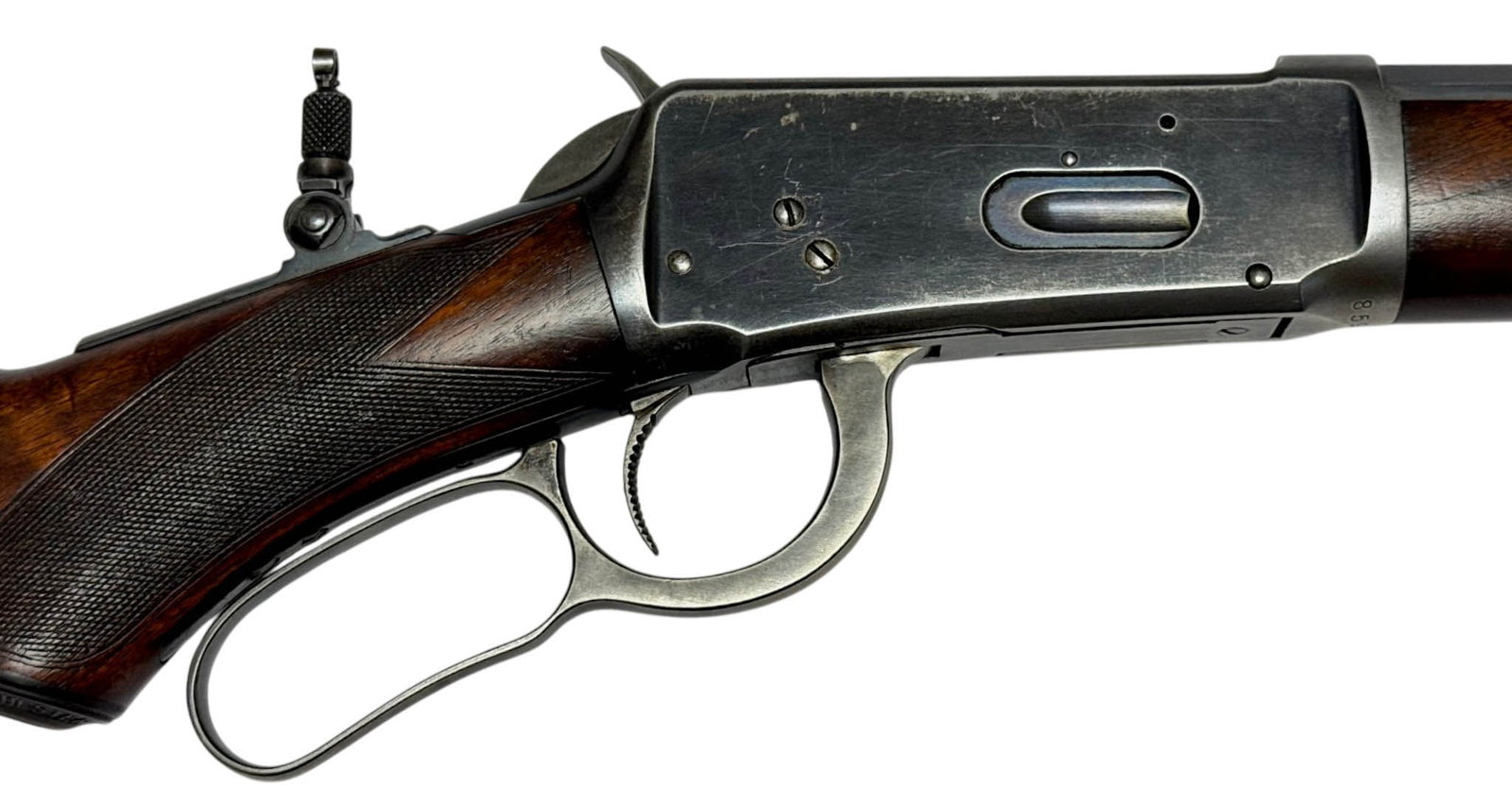 Excellent Special Order Winchester Model 1894 .30 WCF Lever Action Rifle w/ Factory Tang Sight - 19