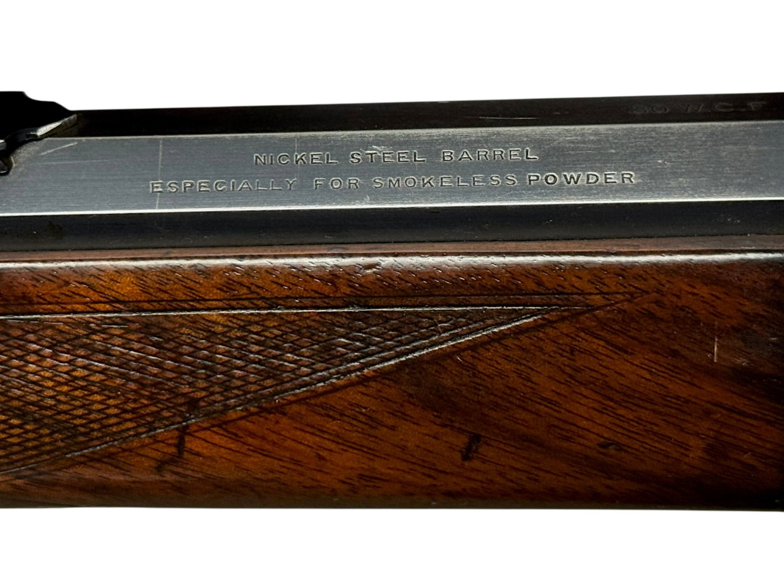Excellent Special Order Winchester Model 1894 .30 WCF Lever Action Rifle w/ Factory Tang Sight - 8