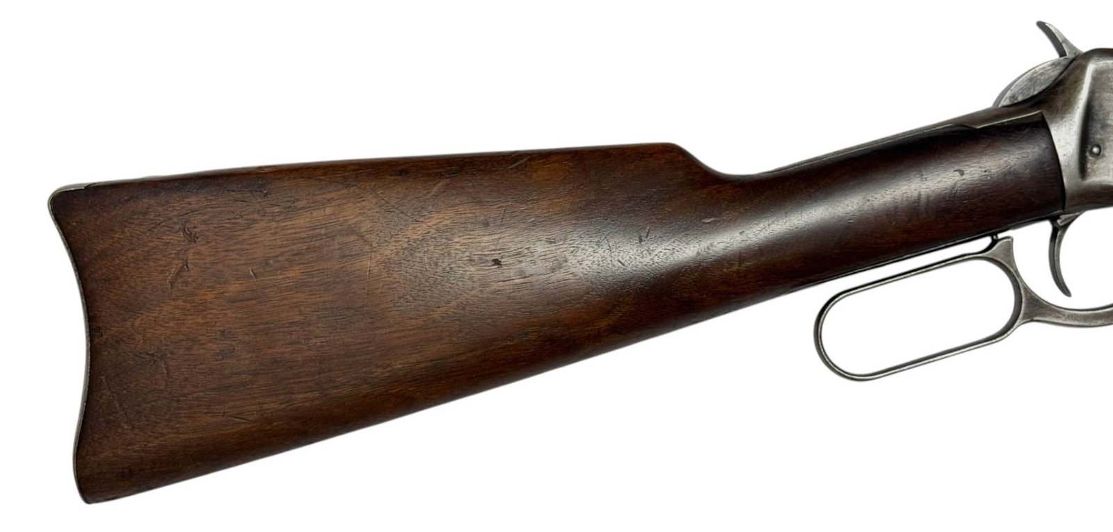 1908 Winchester Model 1894 .25-35 WCF Lever Action Saddle Ring Carbine w/ Ladder Sight - 14