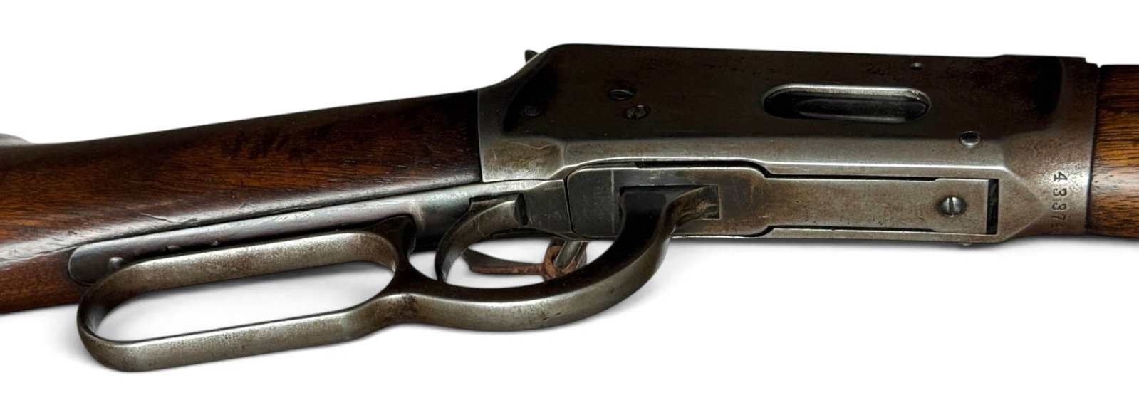 1908 Winchester Model 1894 .25-35 WCF Lever Action Saddle Ring Carbine w/ Ladder Sight - 18