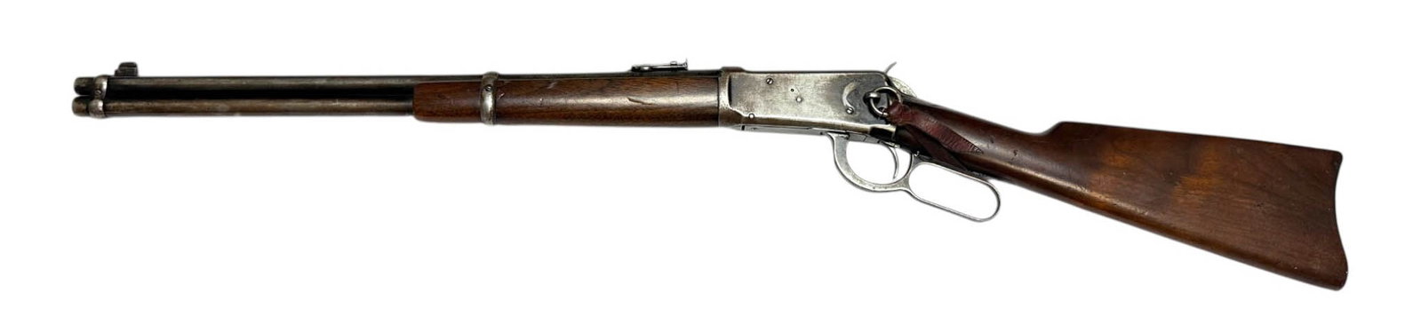 1908 Winchester Model 1894 .25-35 WCF Lever Action Saddle Ring Carbine w/ Ladder Sight - 2