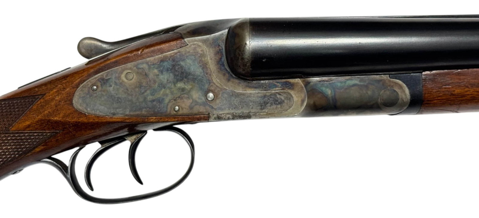 Excellent 1903 LC Smith 00 Grade 12 GA. Double Barrel SXS Hammerless Shotgun w/ Letter - 9
