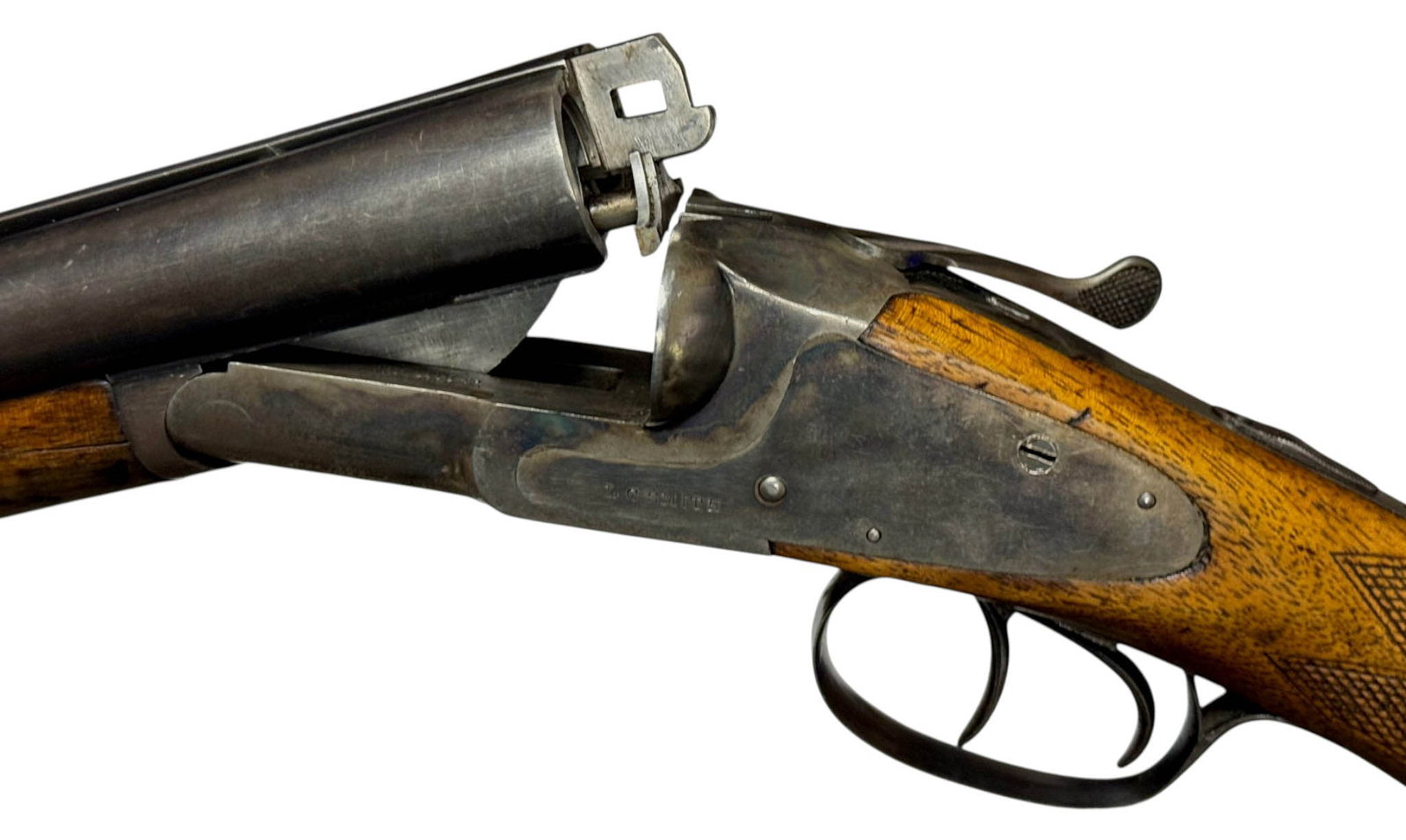 1905 LC Smith 00 Grade 12 GA. Double Barrel SXS Hammerless Shotgun w/ Letter - 15