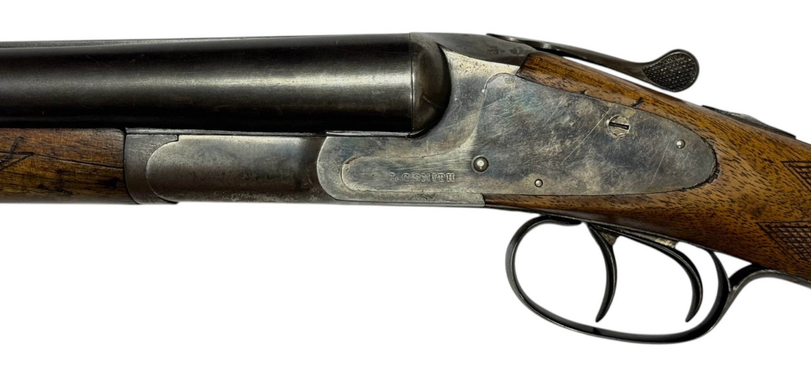 1905 LC Smith 00 Grade 12 GA. Double Barrel SXS Hammerless Shotgun w/ Letter - 5