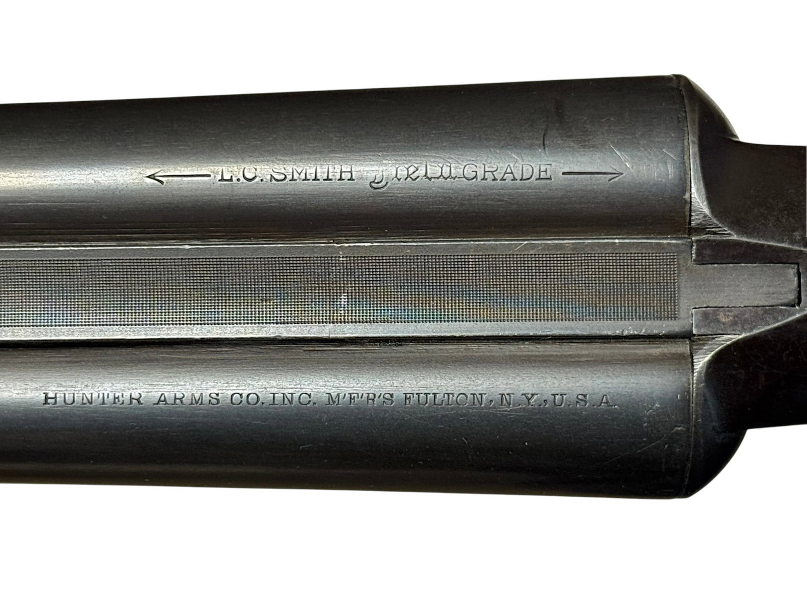 Excellent RARE WWII 1942 LC Smith Field Grade "Wild Fowl" USAF Aerial Training 32" SXS Shotgun - 4