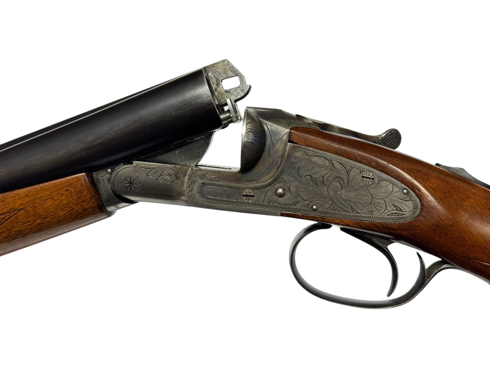 Exceptionally Fine 1942 LC Smith Featherweight IDEAL GRADE 12 GA. Upgraded Shotgun w/ Letter - 10